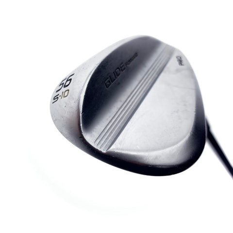 Used Ping Glide Forged Pro Sand Wedge / 56.0 Degrees / Wedge Flex