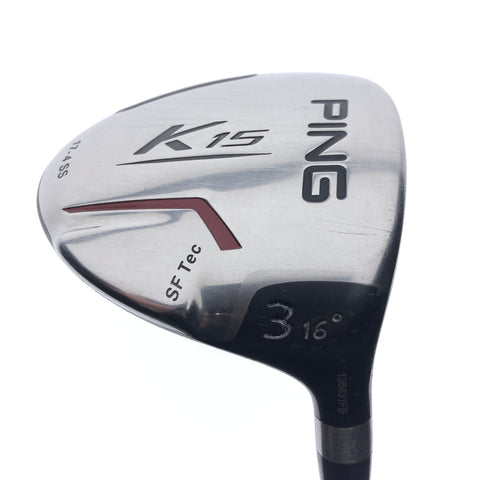 Used Ping K15 3 Fairway Wood / 16 Degrees / A Flex