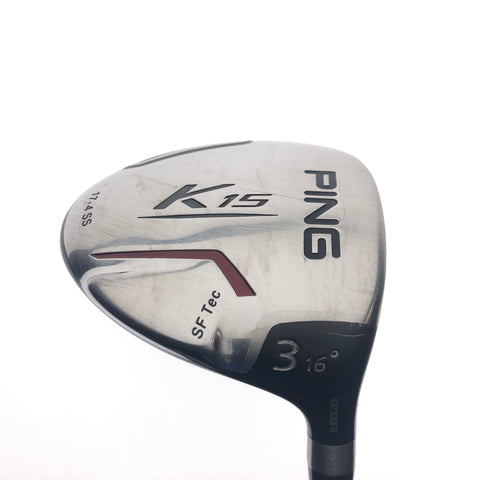 Used Ping K15 3 Fairway Wood / 16 Degrees / Regular Flex