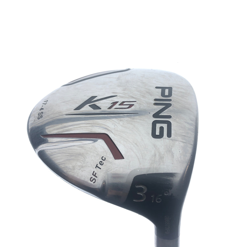 Used Ping K15 3 Fairway Wood / 16.0 Degrees / Soft Regular Flex