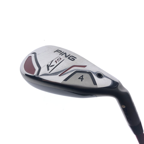 Used Ping K15 4 Hybrid / 23 Degrees / Regular Flex
