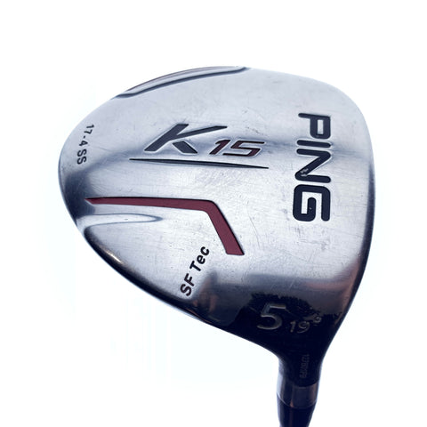 Used Ping K15 5 Fairway Wood / 19 Degrees / Soft Regular Flex