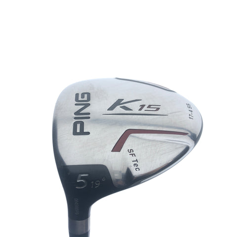 Used Ping K15 5 Fairway Wood / 19.0 Degrees / Regular Flex / Left-Handed