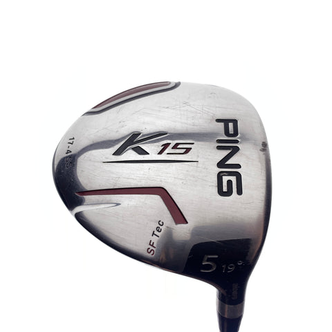 Used Ping K15 5 Fairway Wood / 19.0 Degrees / Soft Regular Flex