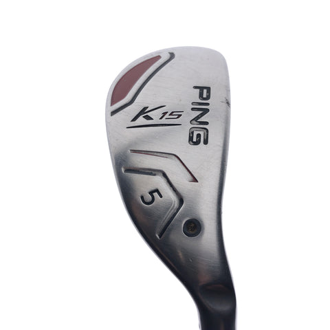 Used Ping K15 5 Hybrid / 27.0 Degrees / Regular Flex