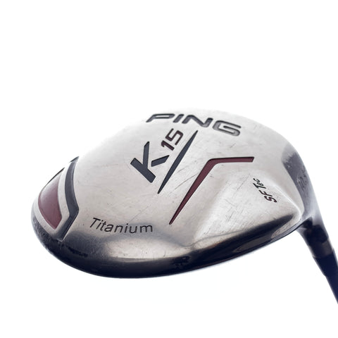 Used Ping K15 Driver / 10.5 Degrees / Soft Regular Flex