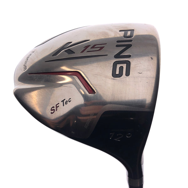 Used Ping K15 Driver / 12.0 Degrees / Regular Flex