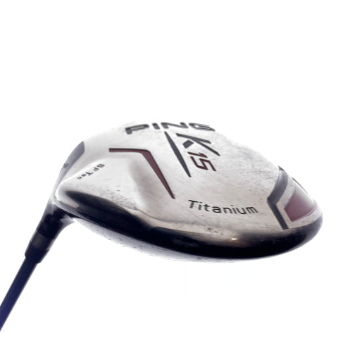 Used Ping K15 Driver / 12.0 Degrees / Soft Regular Flex / Left-Handed