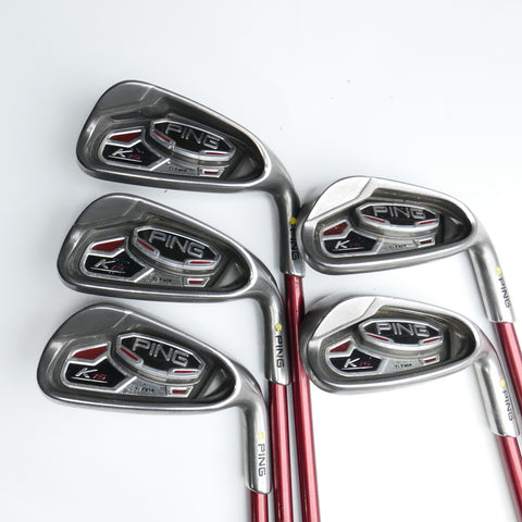Used Ping K15 Iron Set / 6 - PW / Soft Regular Flex