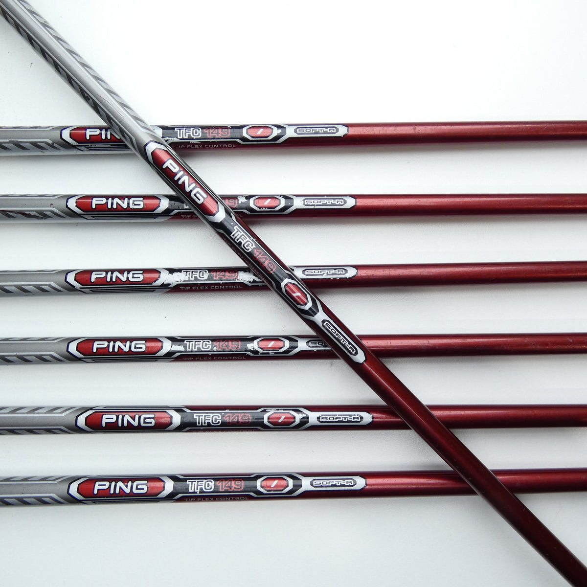 Used Ping K15 Iron Set / 6 - SW + AW / Soft Regular Flex
