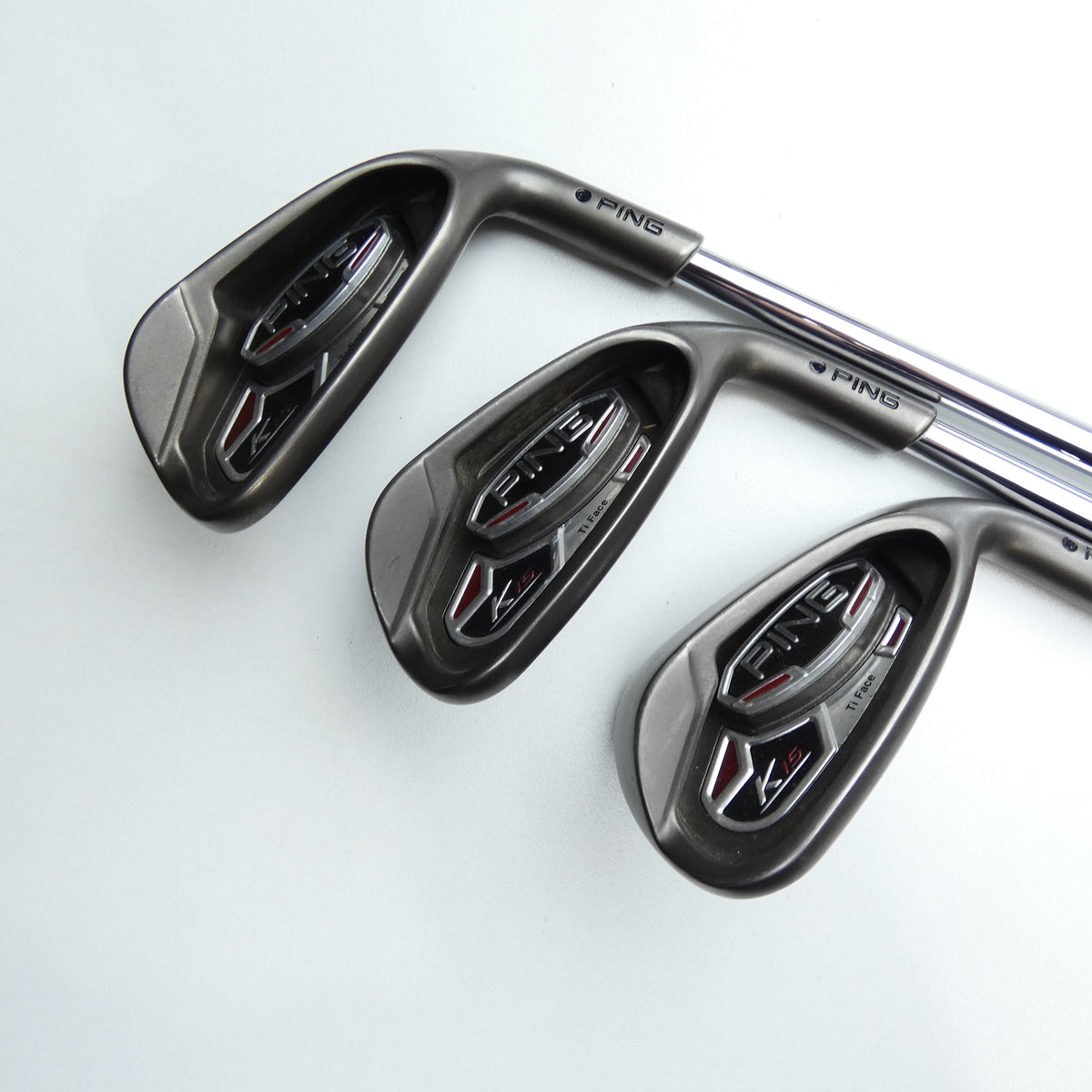 Used Ping K15 Iron Set / 6 - SW / Regular Flex