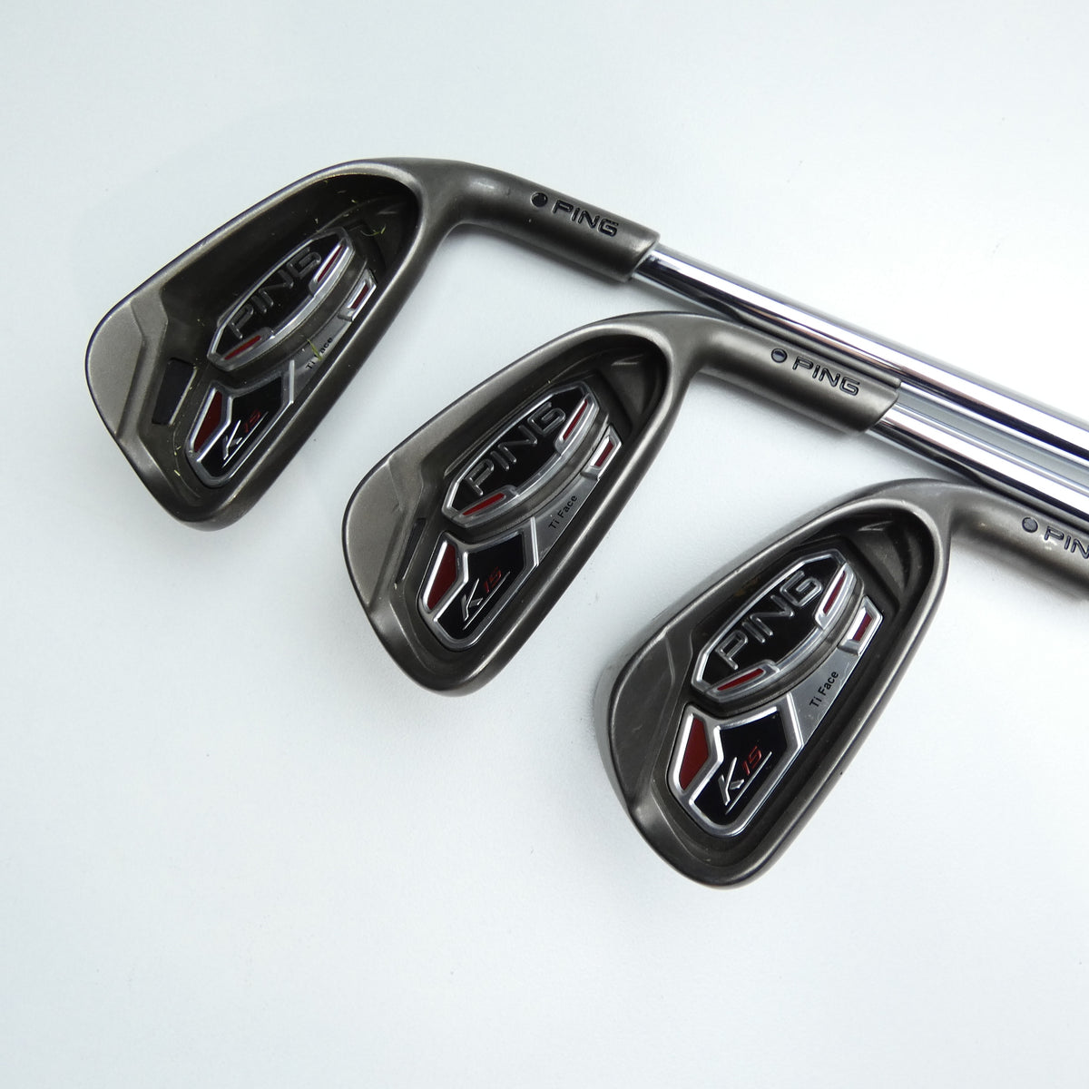 Used Ping K15 Iron Set / 6 - SW / Regular Flex