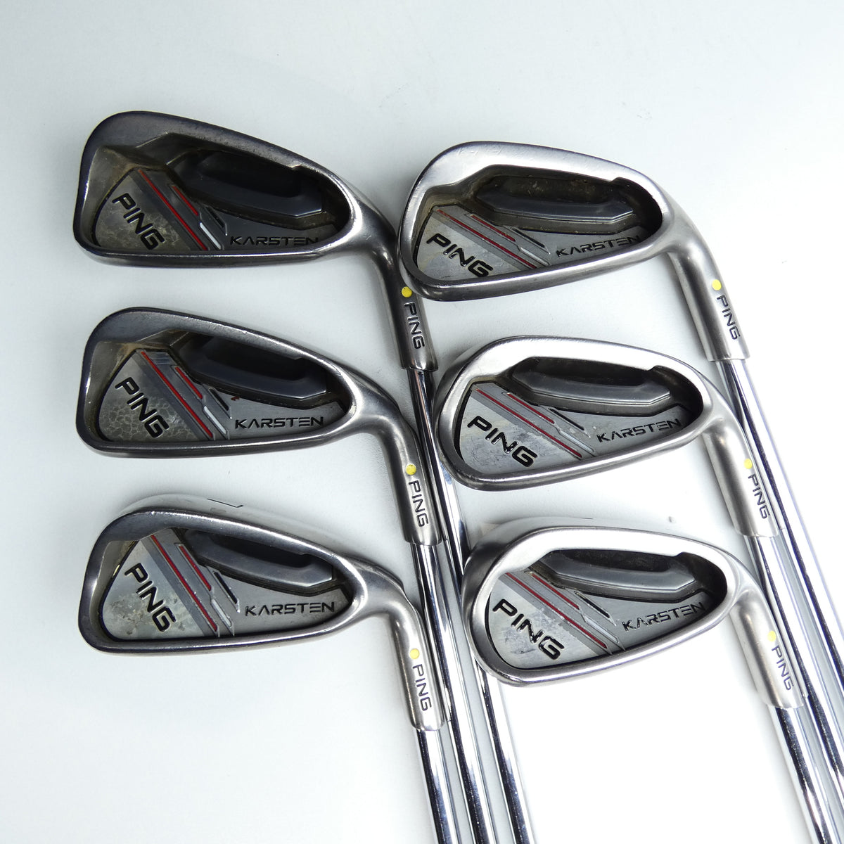 Used Ping Karsten 2014 Iron Set / 5 - PW / Regular Flex