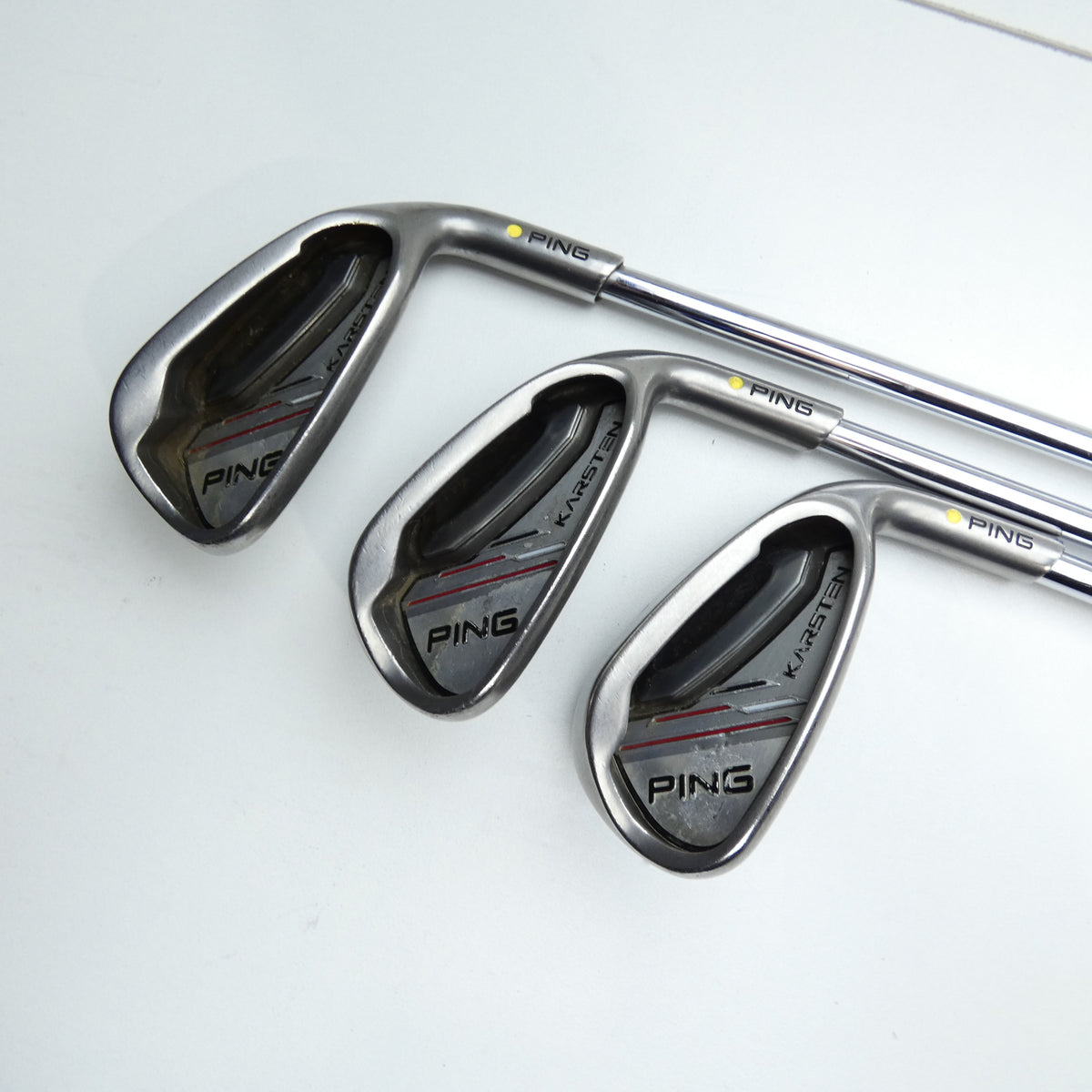 Used Ping Karsten 2014 Iron Set / 5 - PW / Regular Flex