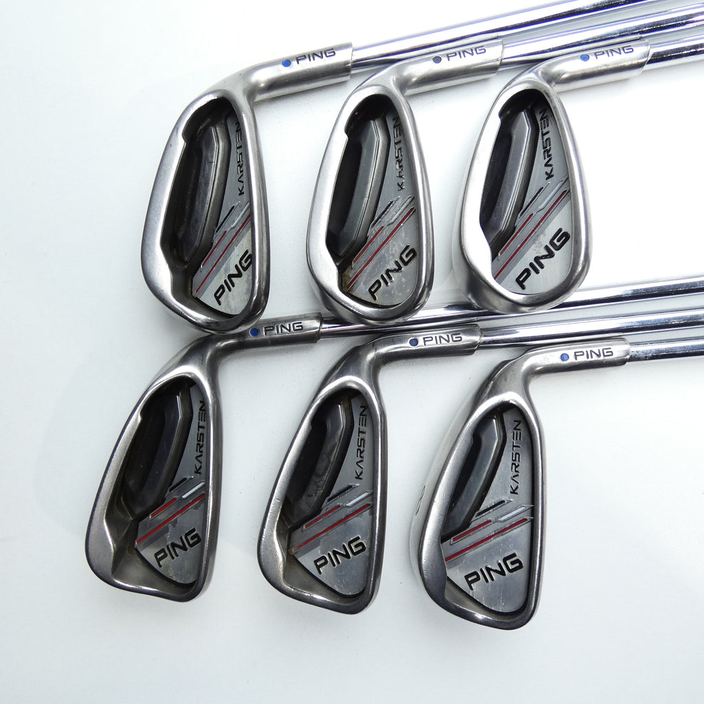 Used Ping Karsten 2014 Iron Set / 6 - SW / Regular Flex