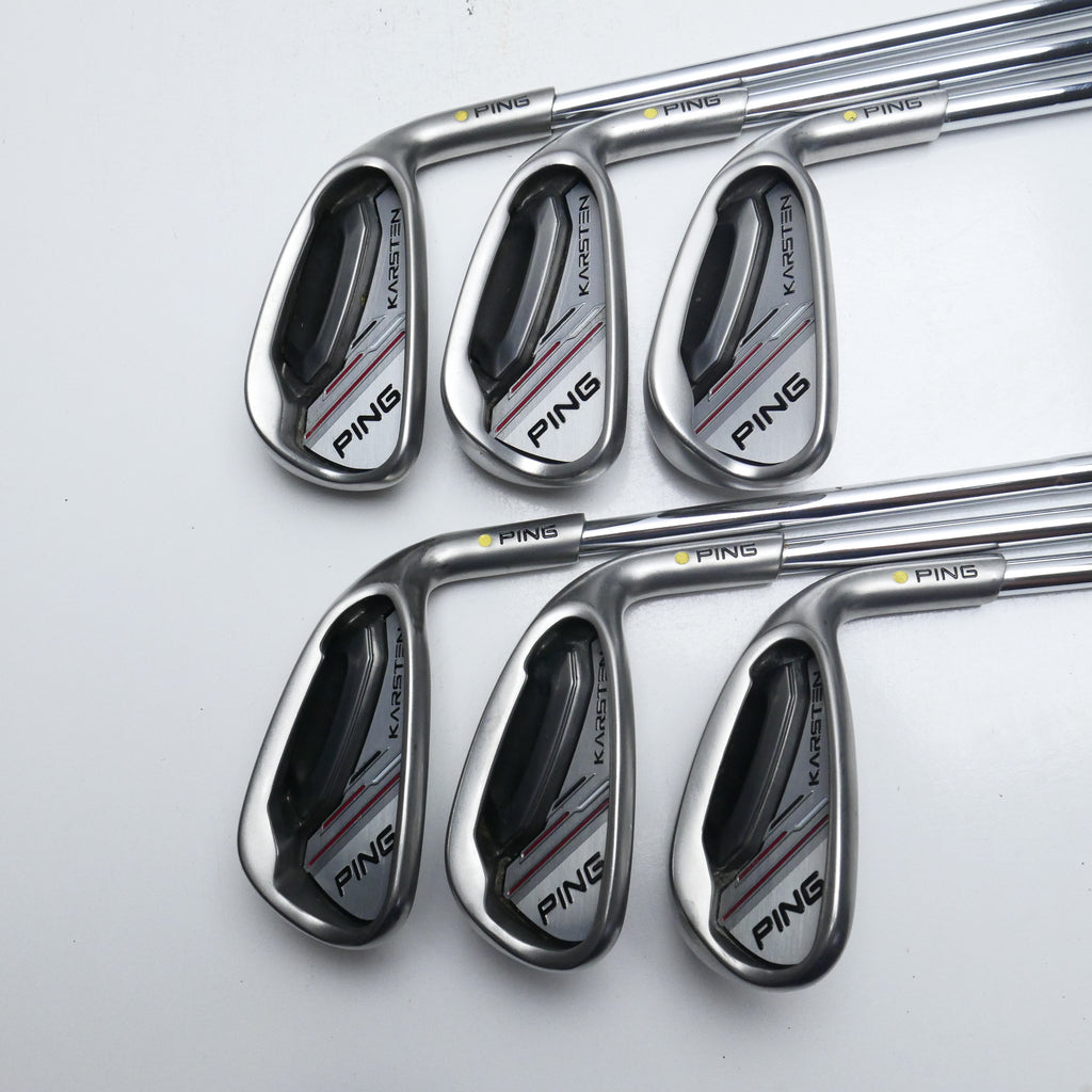 Used Ping Karsten 2014 Iron Set / 6 - SW / Stiff Flex