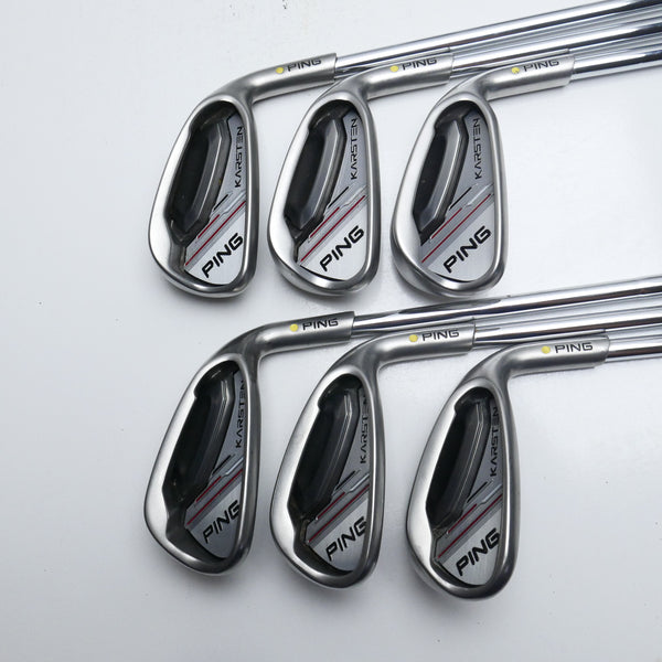 Used Ping Karsten 2014 Iron Set / 6 - SW / Stiff Flex