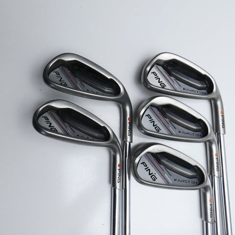 Used Ping Karsten 2014 Iron Set / 7 - SW / Regular Flex