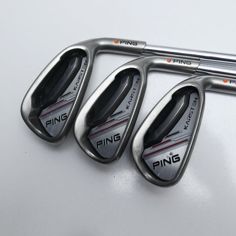Used Ping Karsten 2014 Iron Set / 7 - SW / Regular Flex