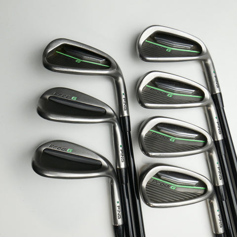 Used Ping Prodi G Iron Set / 6 - SW + AW / Junior Flex