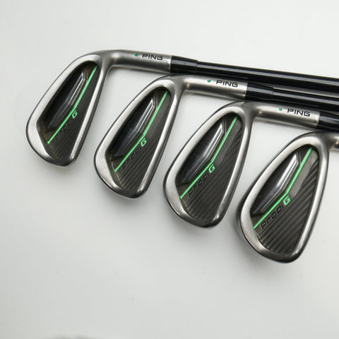 Used Ping Prodi G Iron Set / 6 - SW + AW / Junior Flex