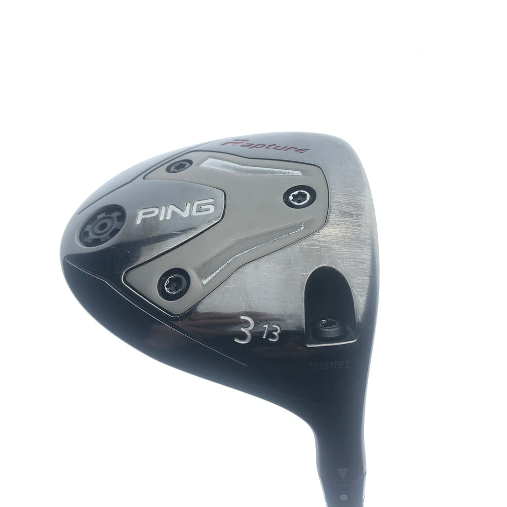 Used Ping Rapture 2014 3 Fairway Wood / 13.0 Degrees / Stiff Flex