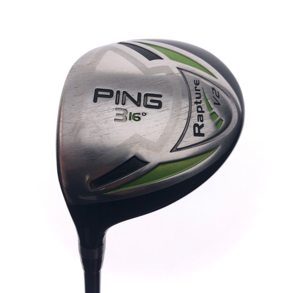 Used Ping Rapture V2 3 Fairway Wood / 16 Degrees / Regular Flex / Left-Handed