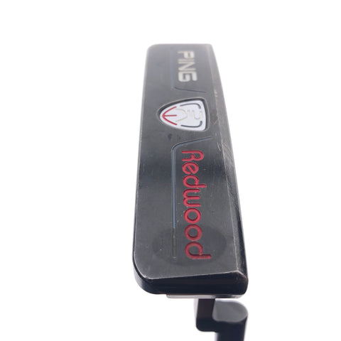 Used Ping Redwood Anser Black Satin Putter / 34.0 Inches
