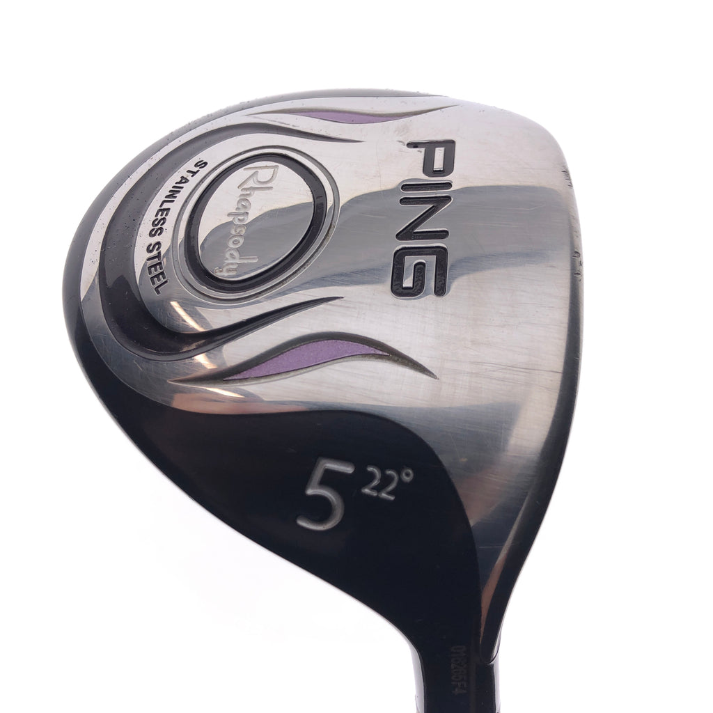 Used Ping Rhapsody 2008 5 Fairway Wood / 22 Degrees / Ladies Flex