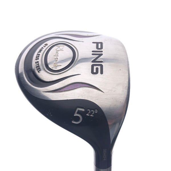 Used Ping Rhapsody 2008 5 Fairway Wood / 22 Degrees / Ladies Flex