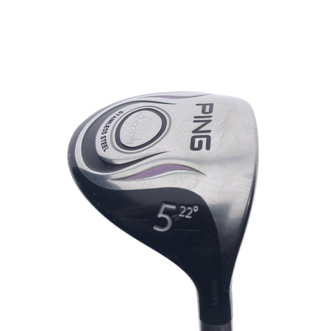 Used Ping Rhapsody 2008 5 Fairway Wood / 22.0 Degrees / Ladies Flex