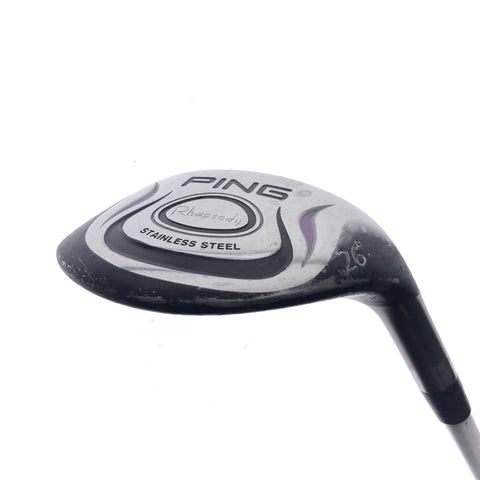 Used Ping Rhapsody 2008 6 Hybrid / 26 Degrees / Ladies Flex