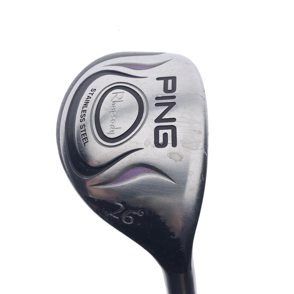 Used Ping Rhapsody 2008 6 Hybrid / 26 Degrees / Ladies Flex