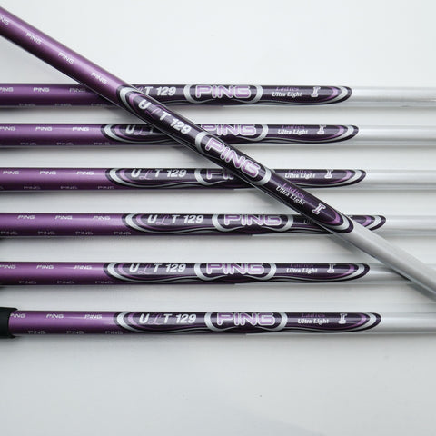 Used Ping Rhapsody 2008 Iron Set / 5 - SW / Ladies Flex