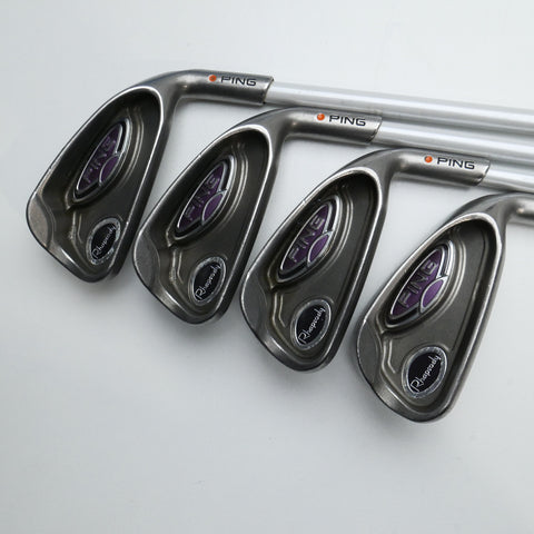 Used Ping Rhapsody 2008 Iron Set / 5 - SW / Ladies Flex