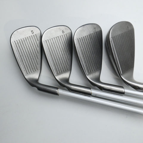 Used Ping Rhapsody 2008 Iron Set / 5 - SW / Ladies Flex