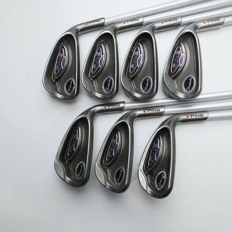 Used Ping Rhapsody 2008 Iron Set / 5 - SW / Ladies Flex
