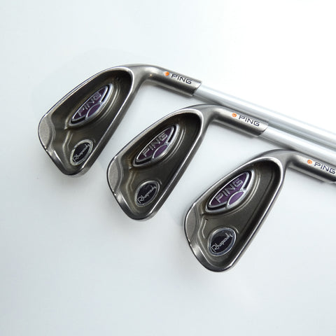 Used Ping Rhapsody 2008 Iron Set / 6 - SW / Ladies Flex