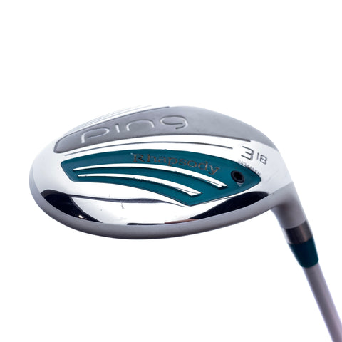Used Ping Rhapsody 2015 3 Fairway Wood / 18 Degrees / Ladies Flex