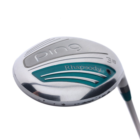 Used Ping Rhapsody 2015 3 Fairway Wood / 18.0 Degrees / Ladies Flex