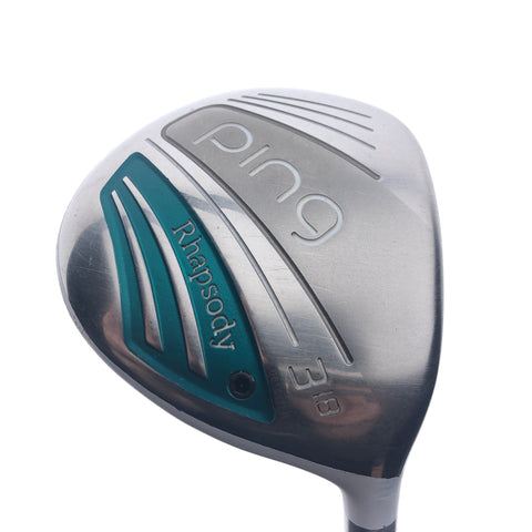 Used Ping Rhapsody 2015 3 Fairway Wood / 18.0 Degrees / Ladies Flex