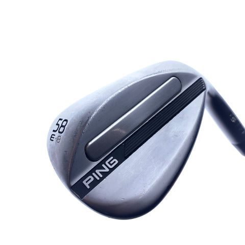 Used Ping S259 Lob Wedge / 58.0 Degrees / Stiff Flex