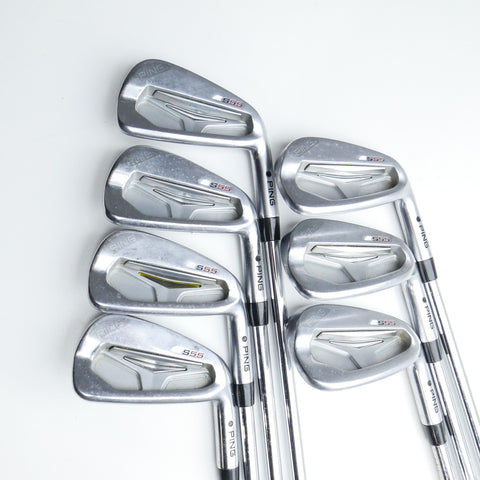 Used Ping S55 Iron Set / 4 - PW / Regular Flex