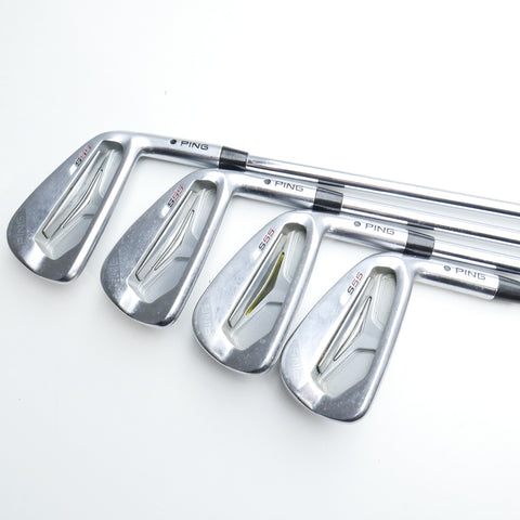 Used Ping S55 Iron Set / 4 - PW / Regular Flex