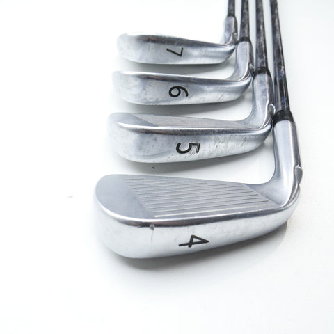 Used Ping S55 Iron Set / 4 - PW / Regular Flex