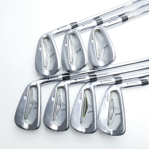 Used Ping S55 Iron Set / 4 - PW / Regular Flex