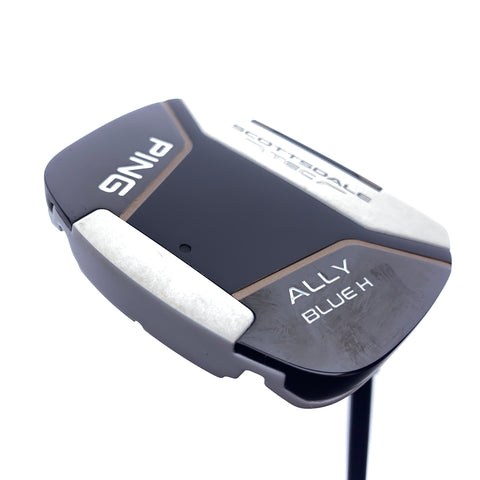 Used Ping Scottsdale Tec Ally Blue H Putter / 35.0 Inches