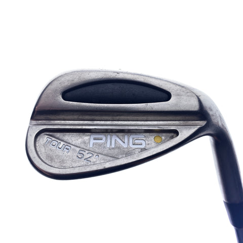 Used Ping Tour Brushed Steel Gap Wedge / 52.0 Degrees / Stiff Flex