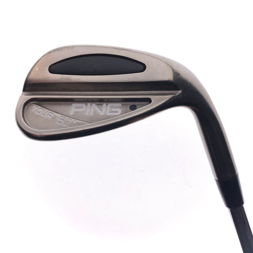 Used Ping Tour Brushed Steel Gap Wedge / 52.0 Degrees / Wedge Flex
