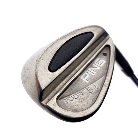 Used Ping Tour Brushed Steel Sand Wedge / 54.0 Degrees / Wedge Flex